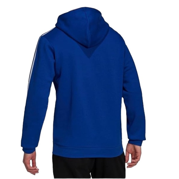 Adidas - Men's 3-Stripes Fleece Hoodie - Picture 4 of 4
